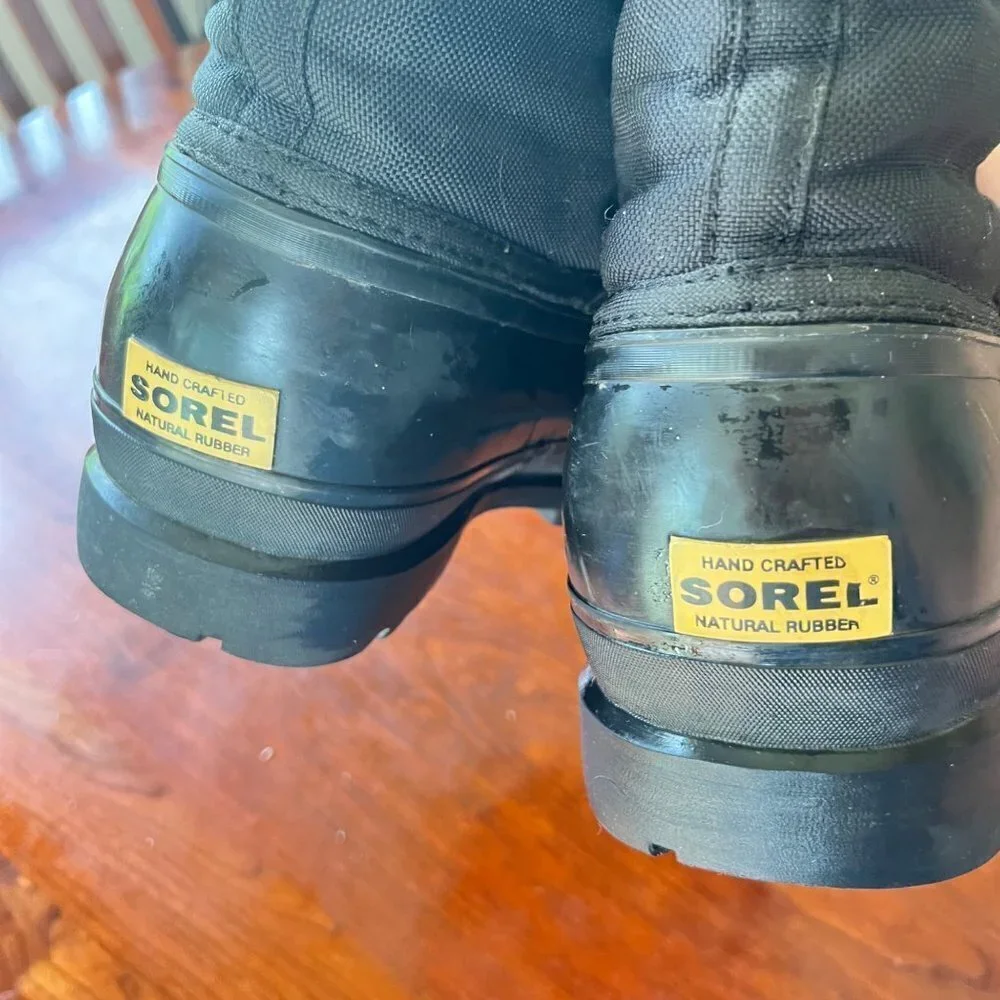 Sorel Hand Crafted Natural Rubber‎ Glacier Women's Boots - Size 7
